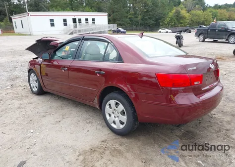 2009 Hyundai Sonata Gls из США, поврежденный, VIN 5NPET46C69H522749